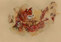Autumn fox